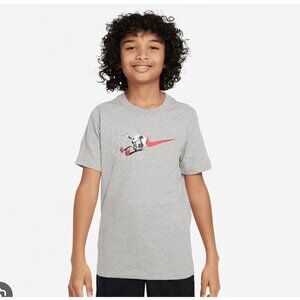 Nike Youth Gray Graphic Soccer Tee Size XL